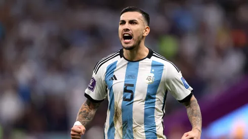 Leandro Paredes en la Selección Argentina