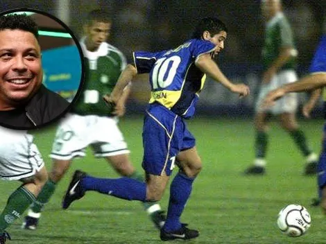 A 22 años del partido de Riquelme ante Palmeiras: qué dijo Ronaldo de aquella actuación