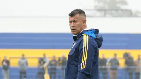 Jorge piensa en el viaje a Mendoza. Foto: Boca Oficial