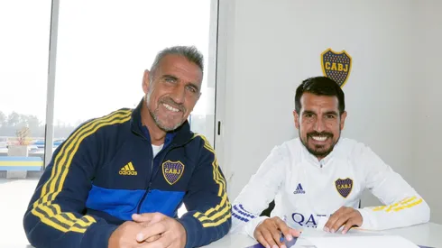 Gracián, cerca de tener su primera etapa como DT. Foto: Boca Oficial