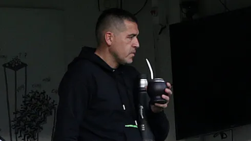 Riquelme, presente en una reunión con Infantino y Tapia. Foto: Getty