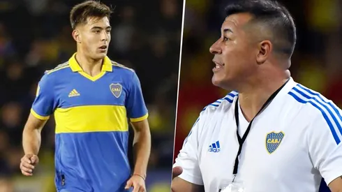 El DT, a gusto con el pampeano. Foto: Getty