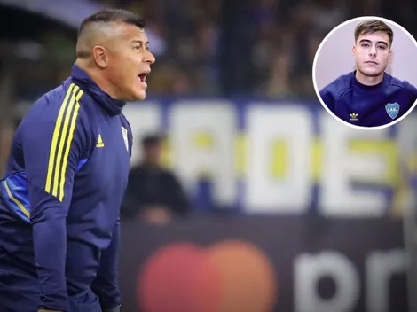 Almirón llenó de elogios a Anselmino tras su debut en Boca: "Estoy contento por él"