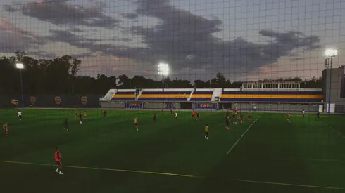 El predio de Boca en Ezeiza. Foto: Boca Oficial