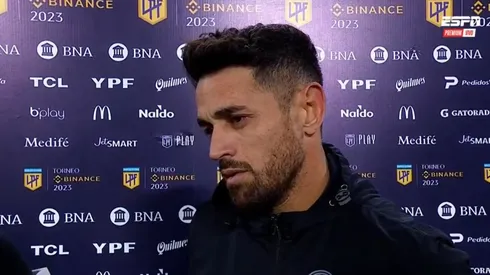 Las quejas de Lautaro Acosta tras el empate en La Bombonera. Foto: Captura