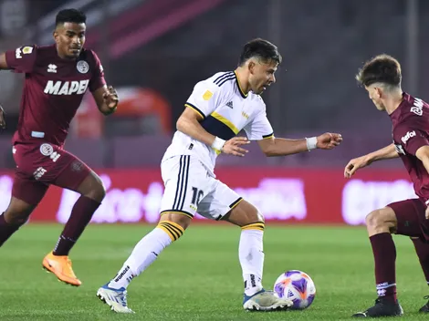 Boca reaccionó y repartió puntos con Lanús en La Bombonera