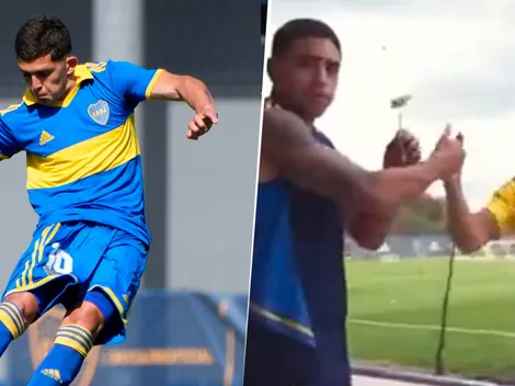 Puede debutar ante Lanús pero ya es famoso por su apodo: "La maldita máquina"