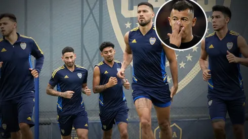 Almirón sorprendió con el equipo. (Prensa CABJ//Getty) '