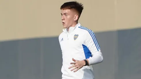 Valentín Barco ya se entrena nuevamente con el grupo (Prensa CABJ)