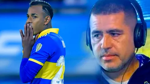 La frase de Riquelme antes de la sanción a Villa. (Getty)