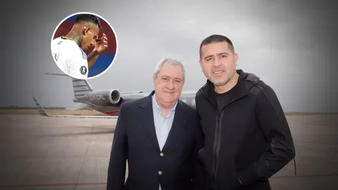 Hubo reunión entre Ameal y Riquelme. Foto: Getty