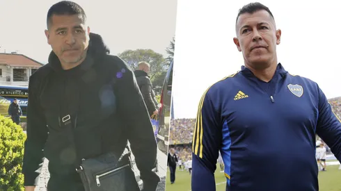 Almirón habló con Riquelme (Getty)