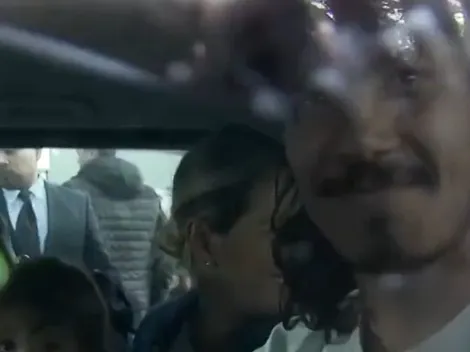 VIDEO | Cavani llegó a Argentina y se puso a cantar "Dale Boca" con los hinchas