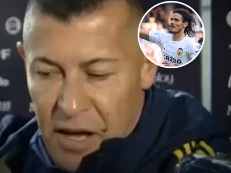 Almirón habló de la llegada de Cavani y reflexionó: "Es una figura que..."