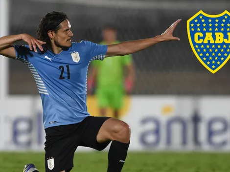 Ya es nuestro: la primera publicación de Cavani para los hinchas de Boca