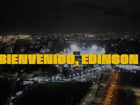 VIDEO | La bienvenida oficial de Boca a Cavani en las redes sociales