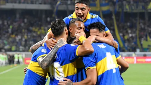 Villa y un mensaje para un compañero. (Getty)