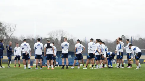 Entrenamiento de Boca Juniors