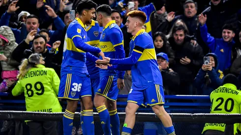 Cristian y Valentín festejan en casa. Foto: Getty