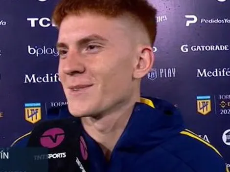 Barco y la confesión sobre su gol ante Newell´s