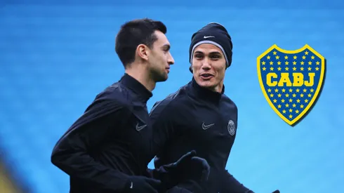 Pastore y Cavani en PSG