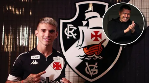 Lucas Orellano en su presentación en Vasco Da Gama