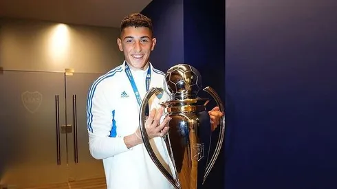 Leandro Brey, arquero juvenil de Boca