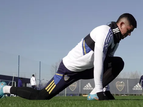 Qué hizo Rojo en su regreso a Boca y cuándo podría volver