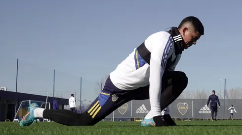 Rojo, preparado para volver a las canchas. Foto: Boca Oficial