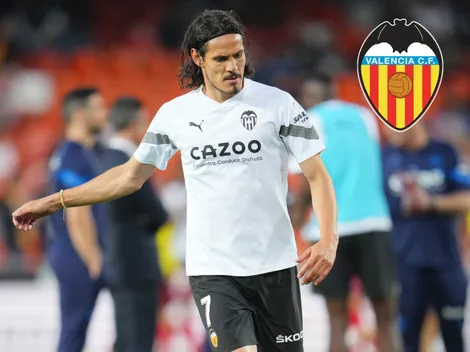 Ya se sabe: la condición de Valencia para rescindir el contrato de Cavani