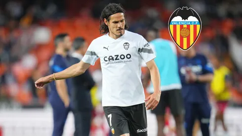 La condición de Valencia para darle salida a Cavani (Getty)