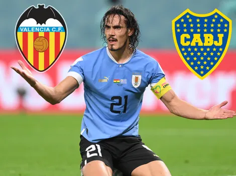 Noticias desde Uruguay: cómo está la situación Cavani-Valencia y qué tan real es la chance de Boca