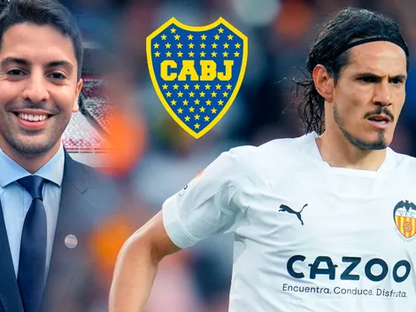 Gastón Edul reveló avances entre Boca y Cavani: "El respresentante ya..."
