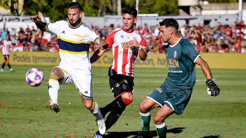 Benedetto, en el último duelo vs. El Guapo. Foto: Getty