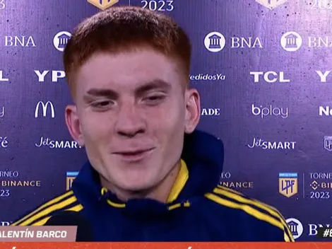 Barco reveló qué le dijo Vázquez en la jugada que pegó un tiro en el travesaño: “Me entendió, pero antes…”