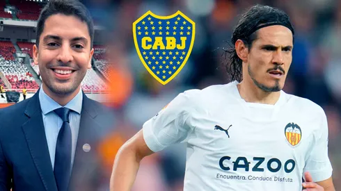 Boca y Cavani, en negociaciones (Getty)