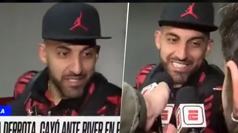 La chicana de de Wanchope para River (captura ESPN)