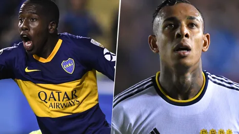 Sebastián Villa y Jan Hurtado (Getty)