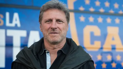 Hrabina, con los tapones de punta contra River.