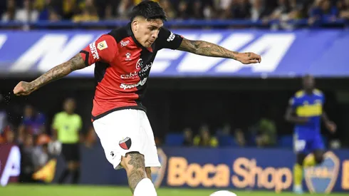 Facundo Farías en Colón vs. Boca