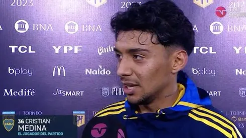 Medina tras Boca vs. Sarmiento