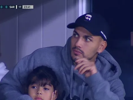 FOTO | Visita especial: Paredes, otra vez en La Bombonera para ver a Boca