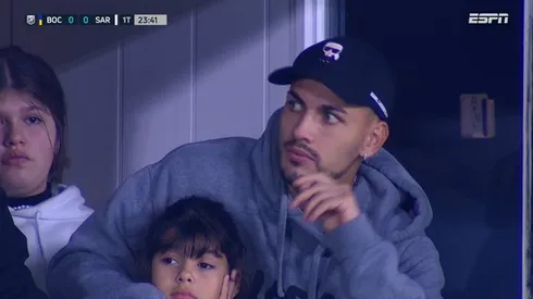 Paredes en Boca vs. Sarmiento