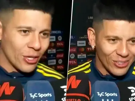 "No sé si dieron cuenta...": la chicana de Rojo a los hinchas de Racing tras el pase a semifinales