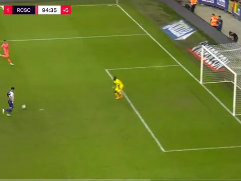 VIDEO | ¡Lo que se perdió! Luis Vázquez falló un mano a mano increíble y sigue sin convertir en Anderletch