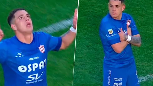 Doblete de Morales en la victoria de Unión. Foto: Captura