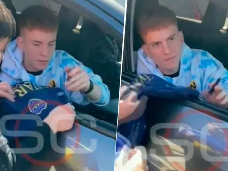 VIDEO | La respuesta de Barco a un hincha que ilusiona a todo Boca 