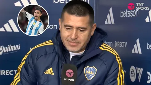 Riquelme habló de Paredes.