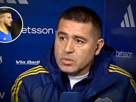 ¿Quedó relegado? Riquelme habló de la situación de Benedetto en Boca 