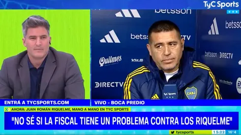 Riquelme habló de las elecciones que se vienen.